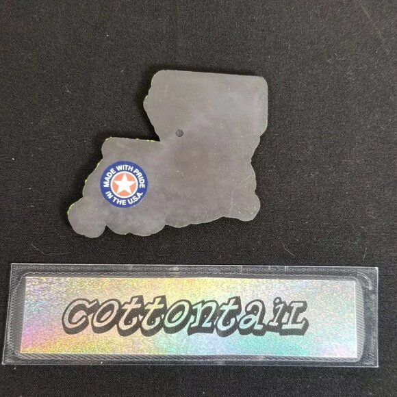 Louisiana Premium State Magnet by Classic Magnets, 2.5" x 2.3" - NEW - Picture 4 of 4